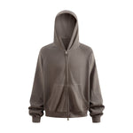 Heavyweight Washed Cotton Boxy Hoodie