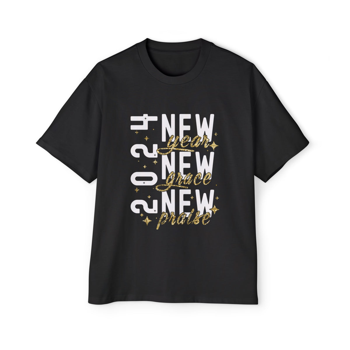 New Year Quote Graphic Tee-INNBLAC Fashion Apparel