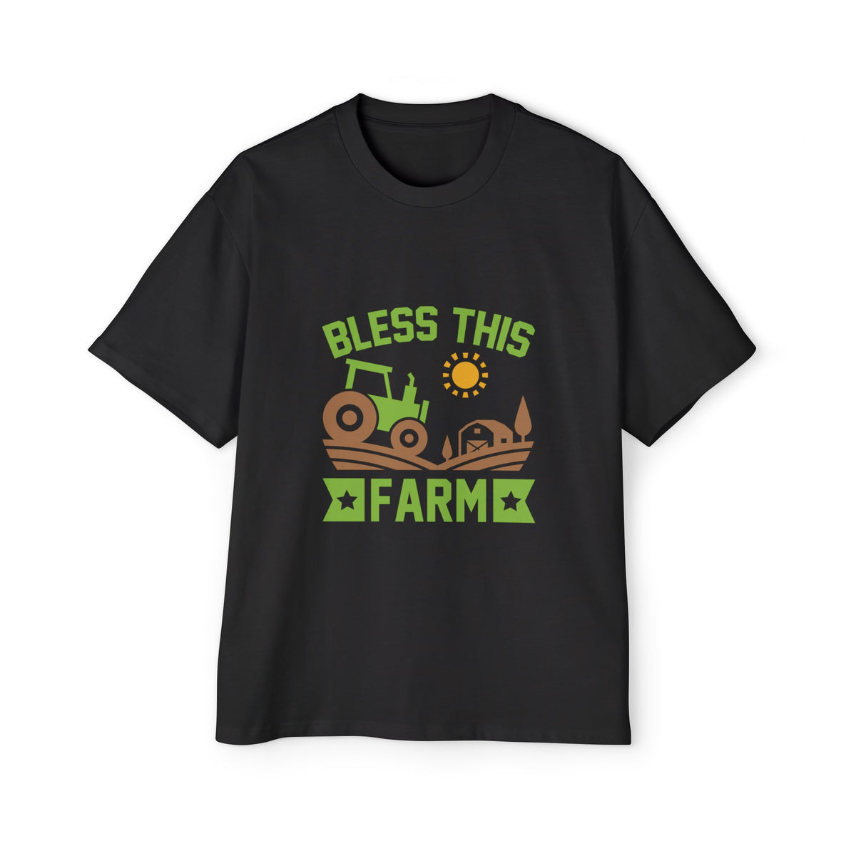 Bless This Farm Graphic Tee-INNBLAC Fashion Apparel