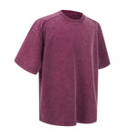 Washed Distressed Air Mamba Cotton Short Sleeve