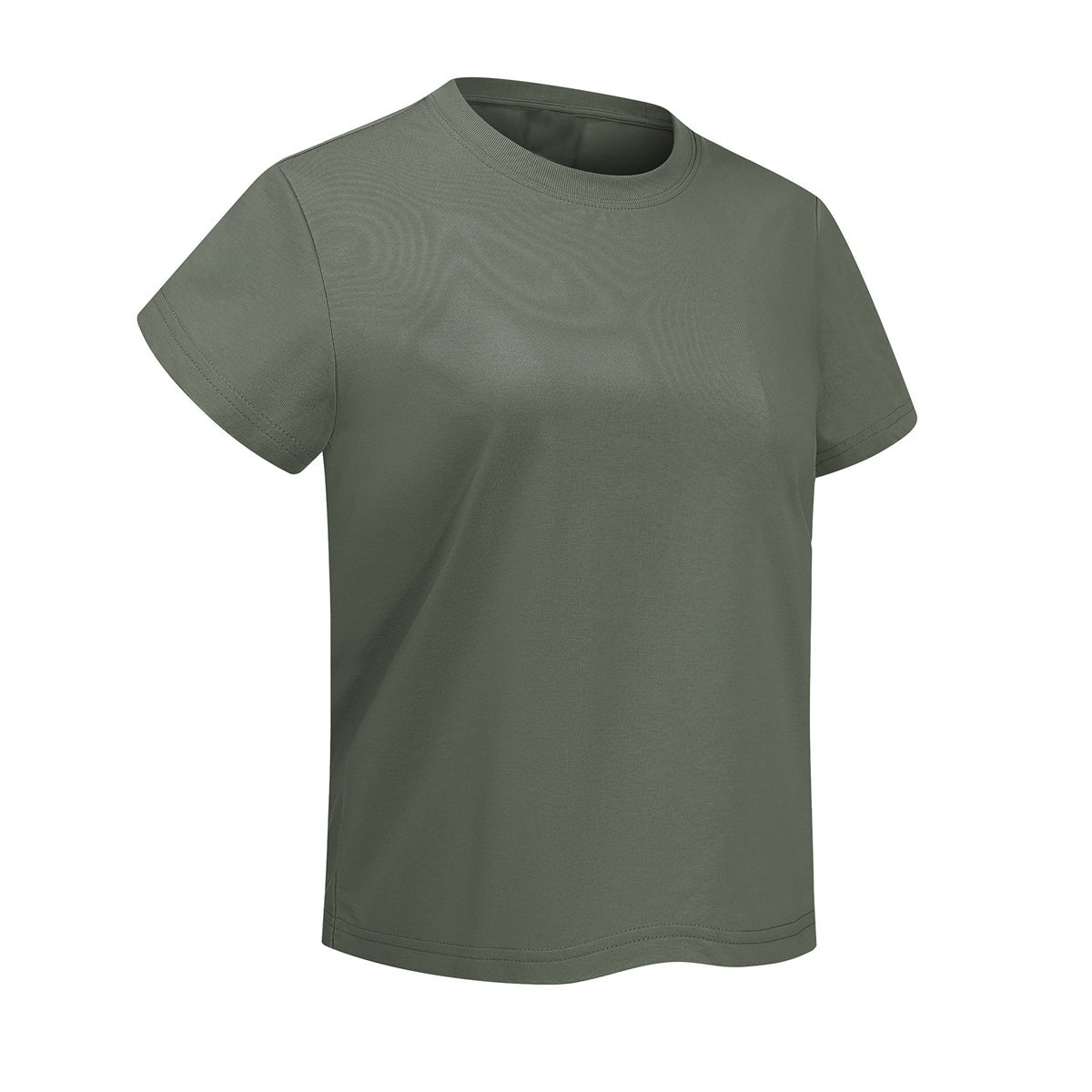 Classic Crew Neck Comfortable Versatile Everyday Tee