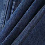 Faded Wash Distressed Baggy Frayed-Hem Jeans