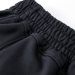 Minimalist Wide-Leg Elastic Waist Pants