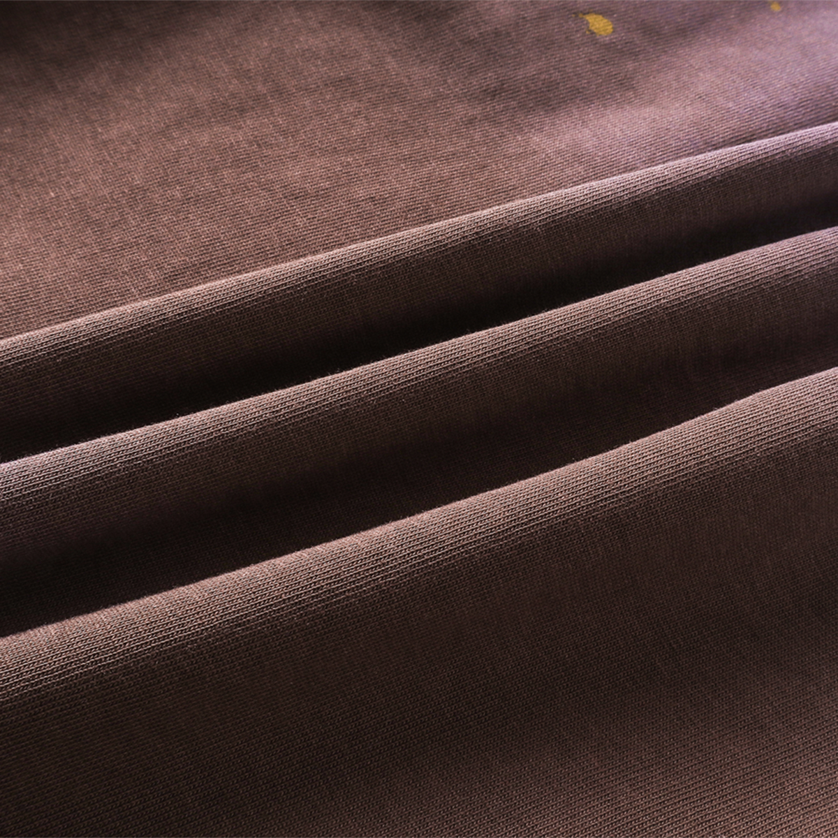 Pantalones cortos deportivos de algodón con salpicaduras de pintura