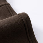 Soft Fleece Mock Neck Pullover Sweatshirt