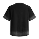 Gradient Fade Oversized Pocket Streetwear Tee