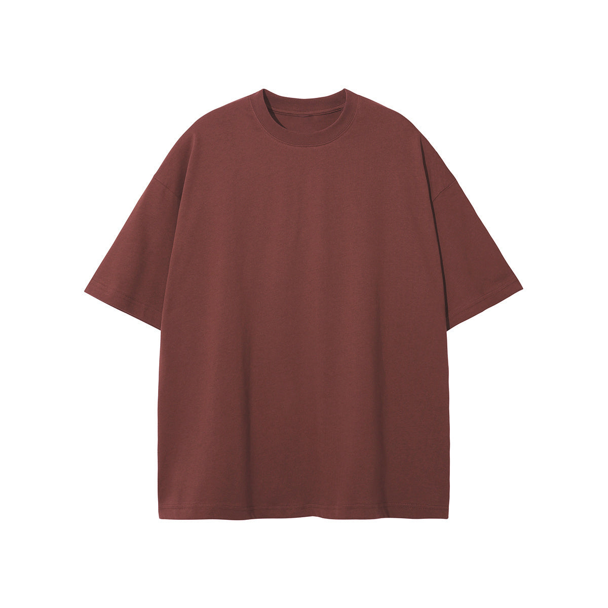 Luxury Cotton Slouchy Comfortable Oversized Basic Tee