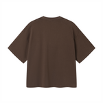 Camiseta cuadrada de color sólido de peso pesado de 8.25 oz