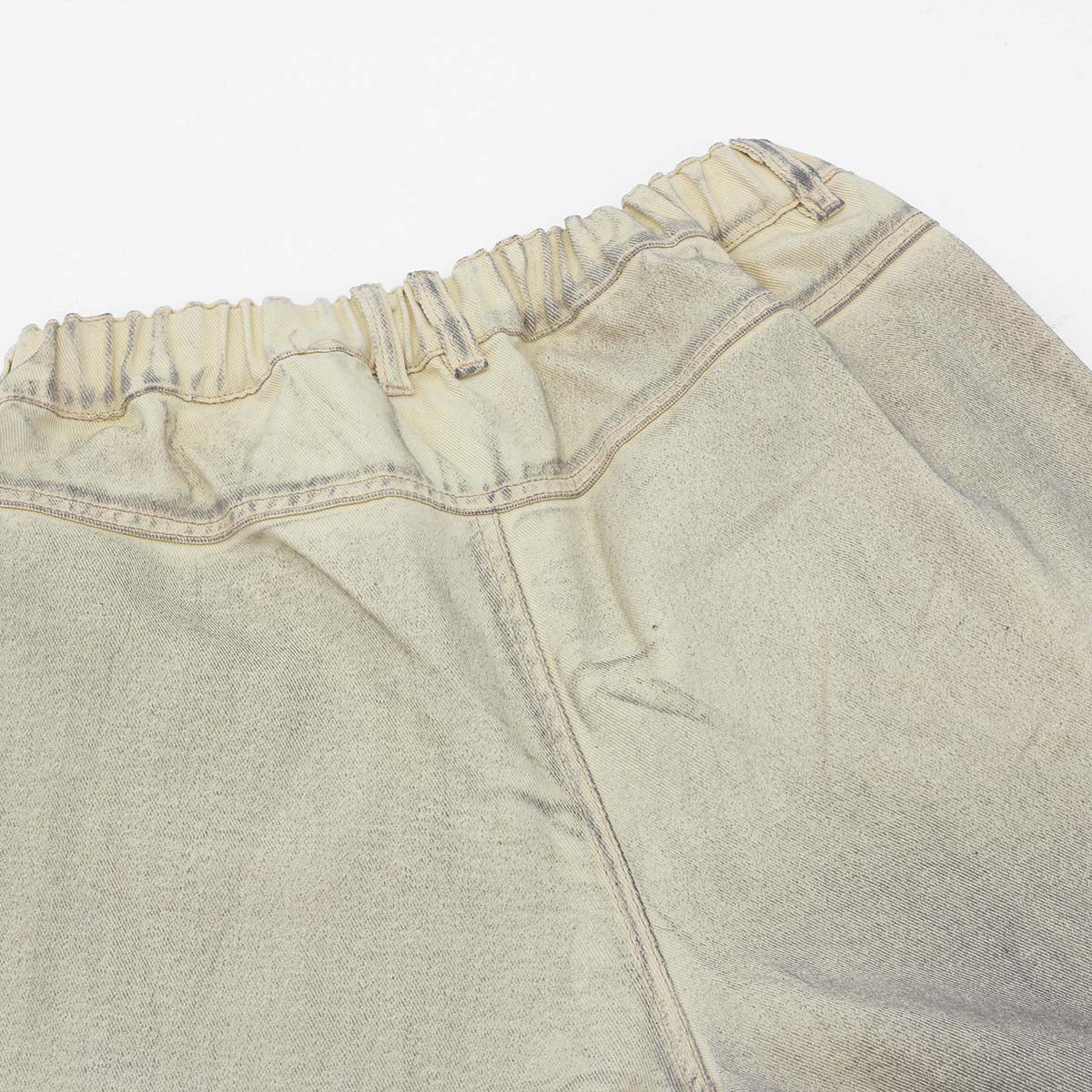 Vintage Washed Embroidery Bermuda Shorts