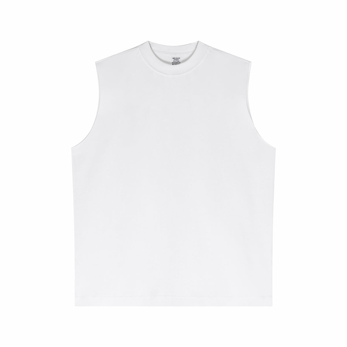 Quick Dry Raw Edge Muscle Tank 6.3oz