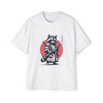 Fight Me Coward Retro Samurai Graphic Tee-INNBLAC Fashion Apparel