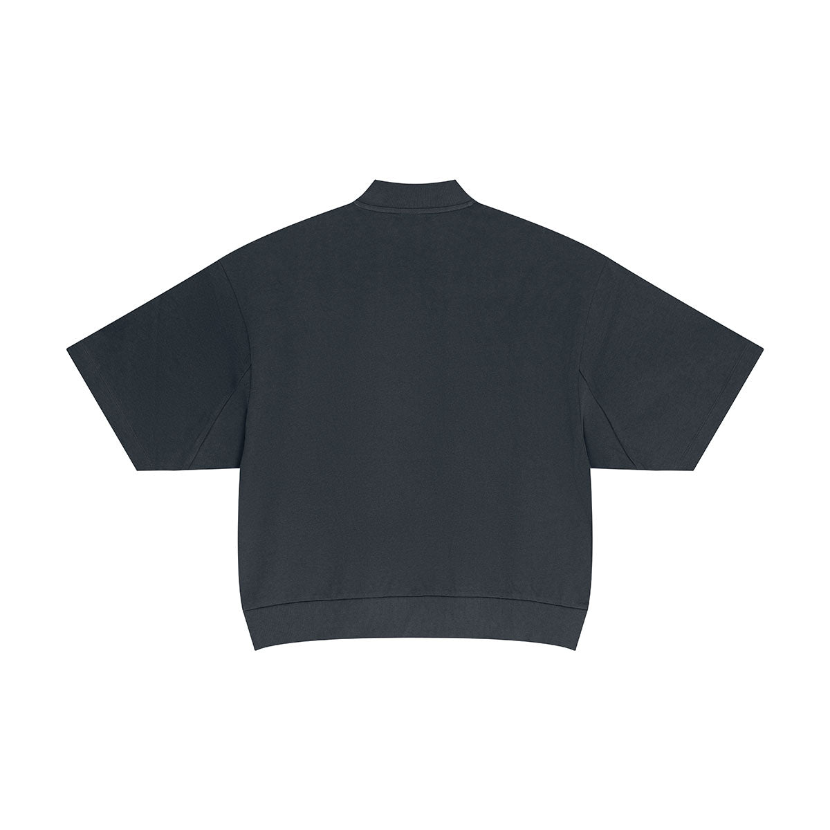 Oversized Mock Neck Short Sleeve T-shirt