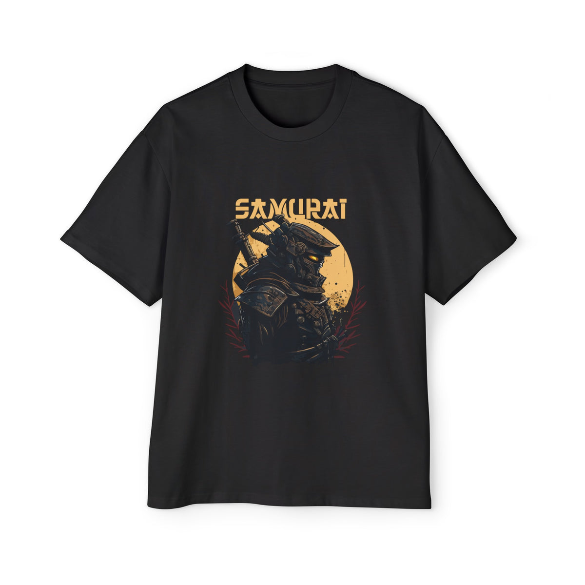 Man Samurai Graphic Tee-INNBLAC Fashion Apparel
