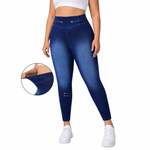 High Waist Tummy Control Slimming Stretch Plus Size Women’s Jeans