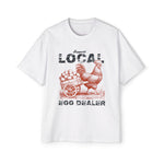 Retro Chickens Local Egg Dealer Graphic Tee-INNBLAC Fashion Apparel
