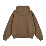 Heavyweight Double-Slider Zipper Fleece Hoodie