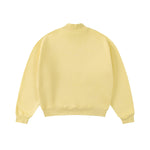 Soft Fleece Mock Neck Pullover Sweatshirt