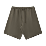 Knee-Length Fleece Baggy Sweatpants