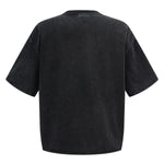 Utility Pocket Distressed Washed Oversized Street Tee