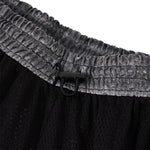 Breathable Mesh Athletic Elastic Waist Training Shorts