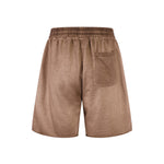 Reverse-Dyed Distressed Raw Edge Shorts