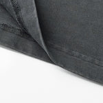 Rivet Detail Washed Boxy Fit T-Shirt