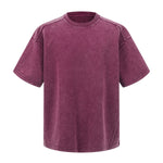 Washed Distressed Air Mamba Cotton Short Sleeve