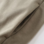 Brushed Fleece Soft Crewneck Pullover Sweatshirt