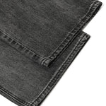 Gradient Fade Knee-Ripped Baggy Jeans