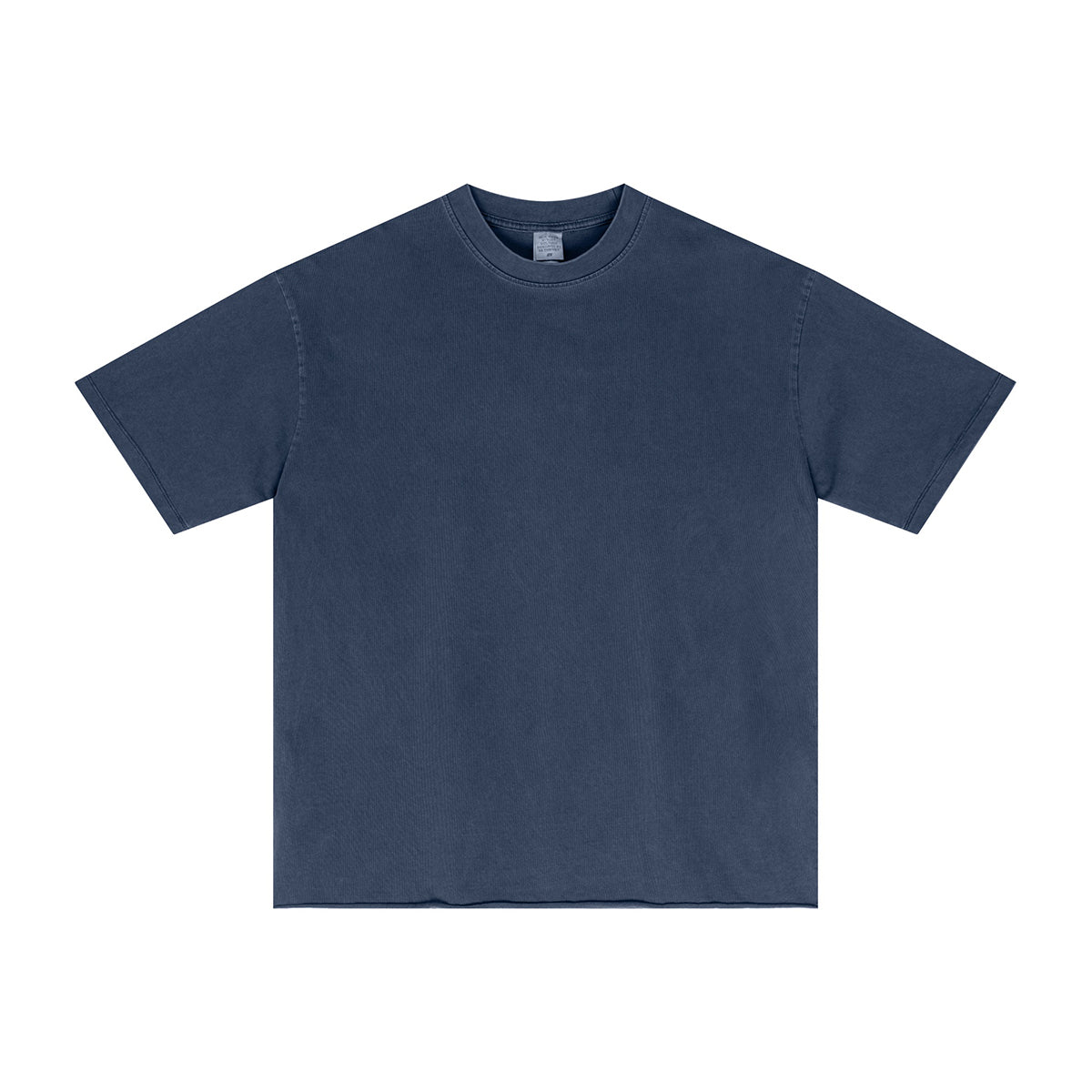 Heavyweight Washed Raw Edge Tee 8oz