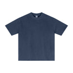 Heavyweight Washed Raw Edge Tee 8oz