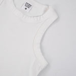 Camiseta sin mangas lavada de peso pesado de 9,45 oz