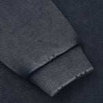 Distressed Raw Hem Crop Sweatshirt