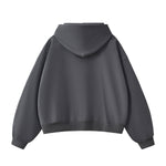 Solid Color Heavyweight Boxy Fit Hoodie