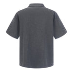 Zippered Polo Soft Cotton Everyday Casual Stylish Tee