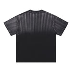Hand-Painted Gradient Oversized Tee 8oz