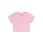 Crew Neck Slim Crop Top 7oz-INNBLAC Fashion Apparel