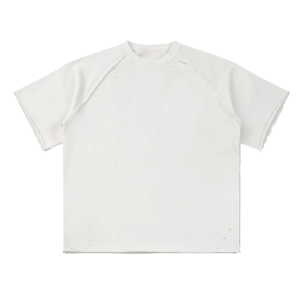 Heavy Washed Wax-Dyed High Street Raglan Tee