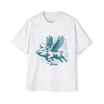 Flying Pig Graphic Tee-INNBLAC Fashion Apparel