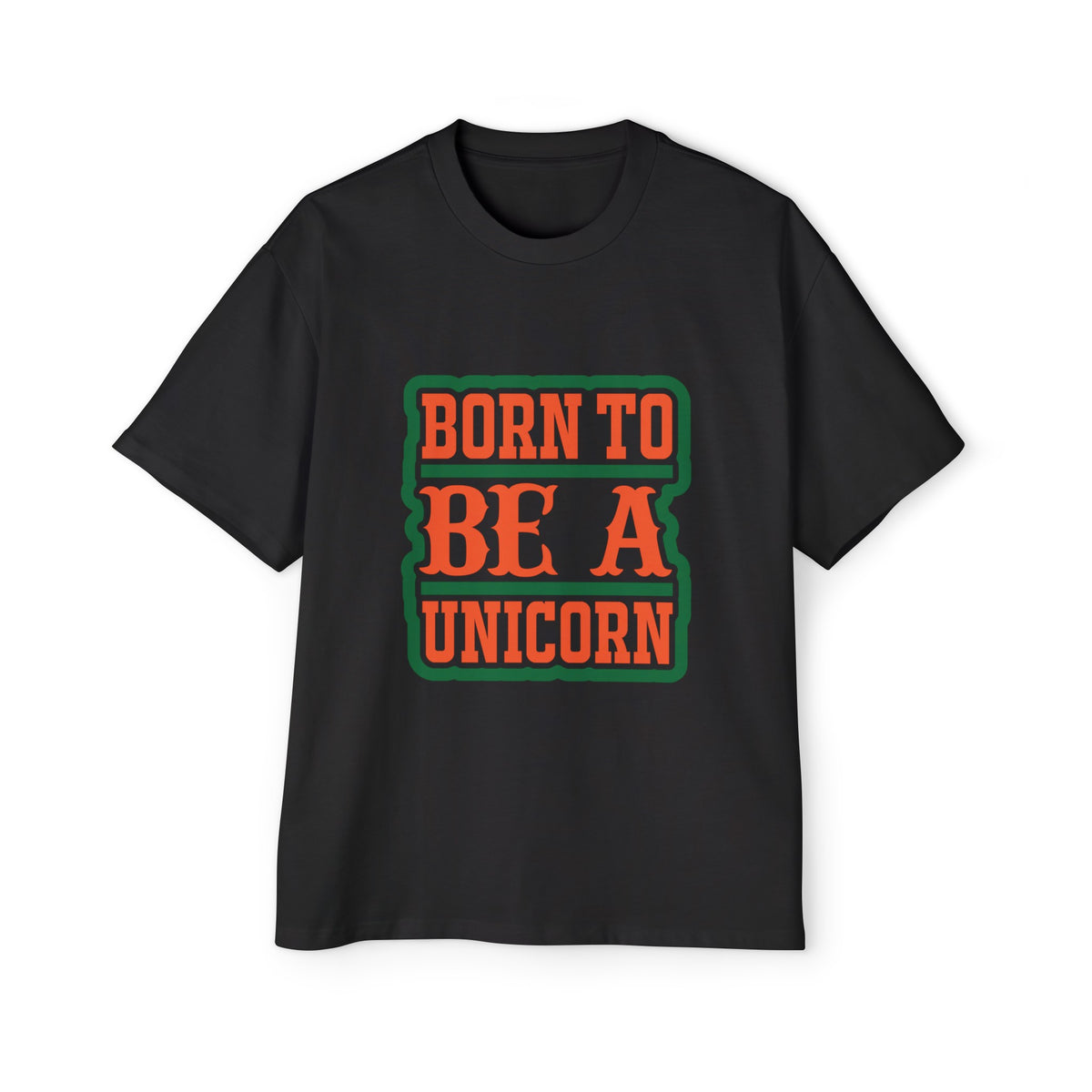 Born To Be A Unicorn Graphic Tee-INNBLAC Fashion Apparel