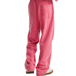 Sweatpants Washed Wide-Leg Vintage Streetwear Joggers