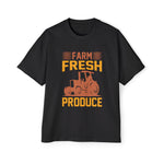 Farm Fresh Produce Graphic Tee-INNBLAC Fashion Apparel