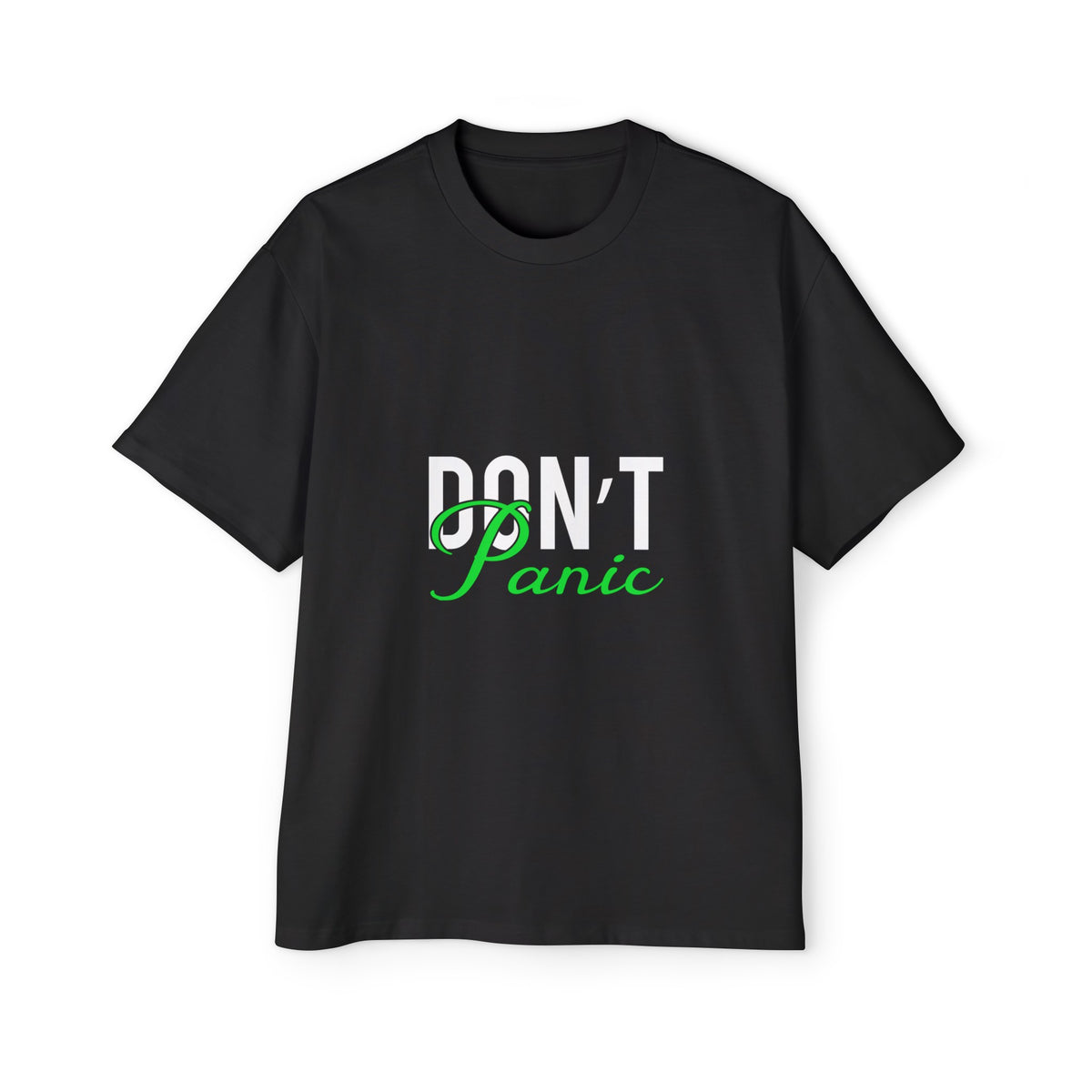 Don't Panic Graphic Tee-INNBLAC Fashion Apparel