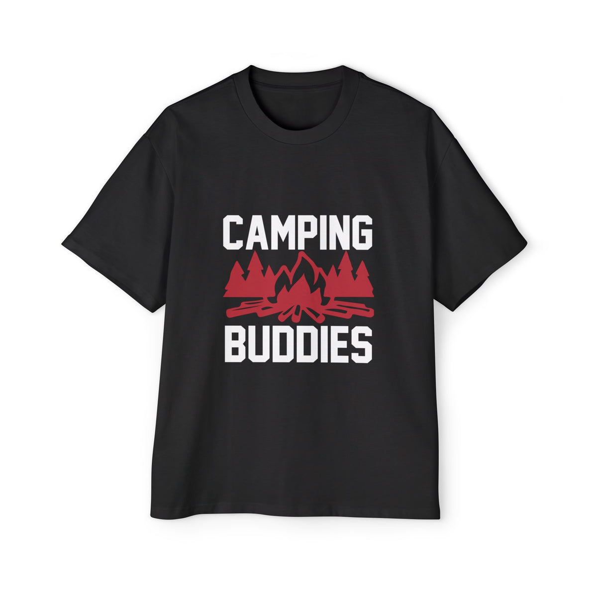 Camping Buddies Graphic Tee-INNBLAC Fashion Apparel