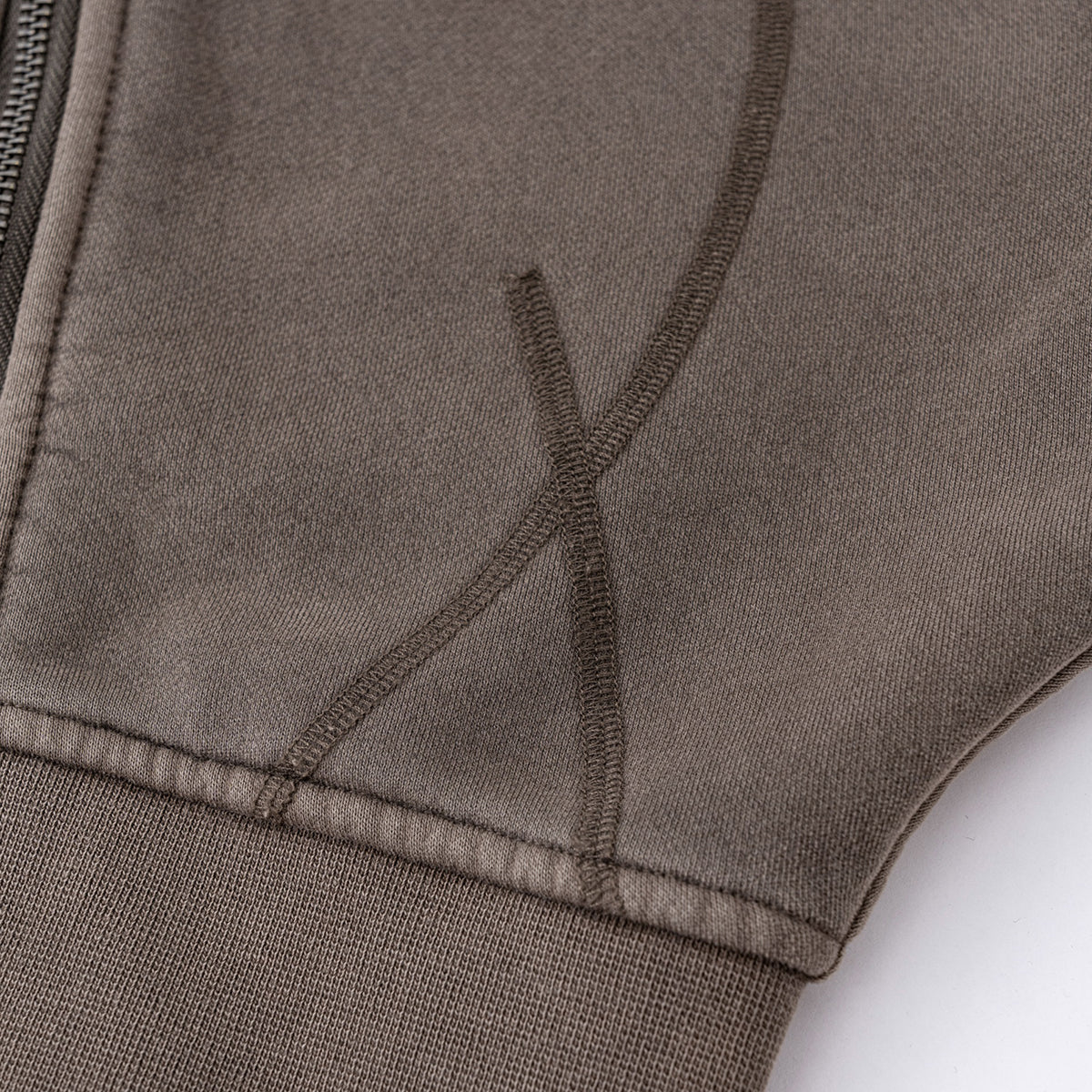 Detachable Hood Double Slider Fleece Hoodie