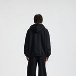 Special Stitch Bound Seam Zip Up Hoodie