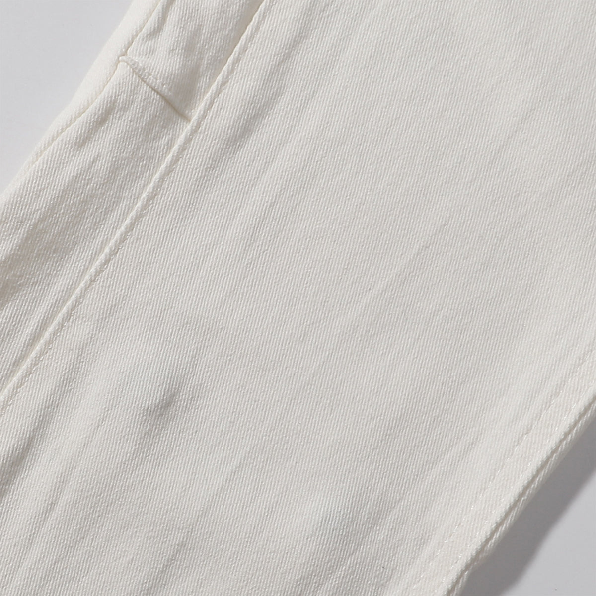 Snap Detail Slight Flared Hem Cargo Pants