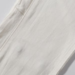 Snap Detail Slight Flared Hem Cargo Pants