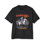 Western Cowgirl Era Vintage Graphic Tee-INNBLAC Fashion Apparel