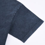 Polo de algodón lavado a la piedra de 9.3 oz